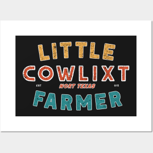 Little Farmer Nort Texas Posters and Art